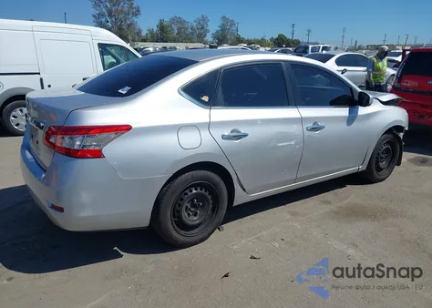 2015 Nissan Sentra S from USA, damaged, VIN 3N1AB7AP9FY305646